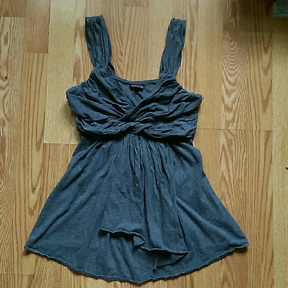 Express Tops - Express - grey tank